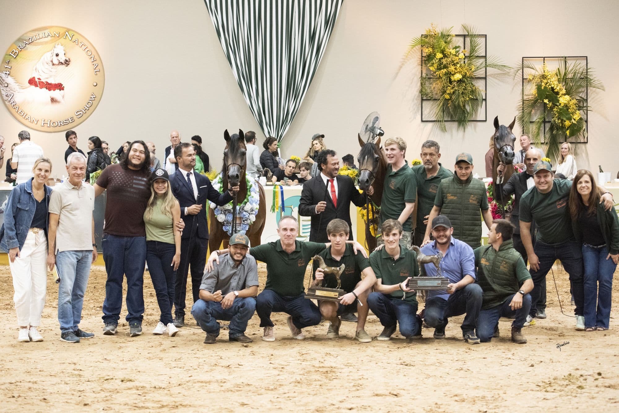 Haras Serondella team — Best Breeder of the Brazilian Nationals